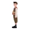 Rubies CF195 (L) Evacuee Schoolboy Costume, Boys, Brown, Age 8-10
