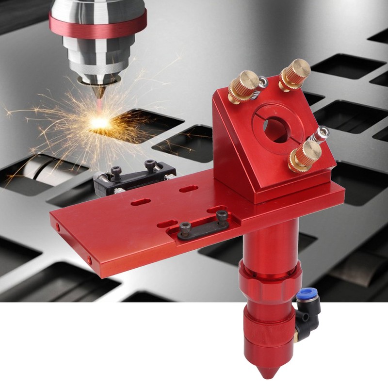Red Aluminum Laser Head Accessories for CO2 Laser Engraving Machine
