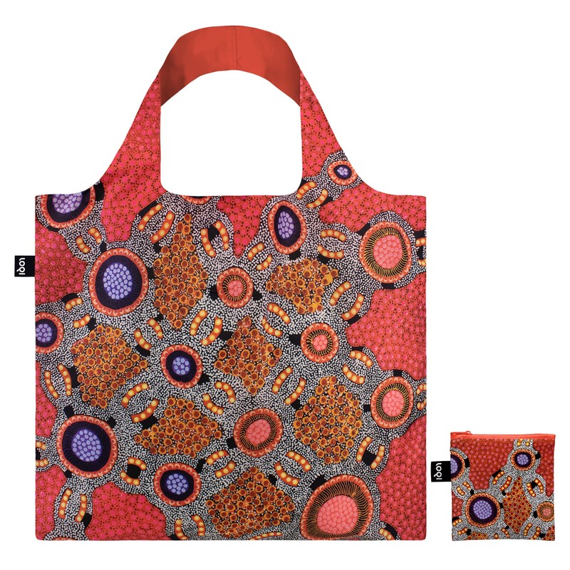 JENNIFER NAPALJARRI LEWIS Water Dreaming Pink, red, Contemporary