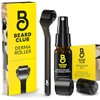 The Beard Club Derma Roller, Cleaning Spray & Replacement Head - Beard Roller with Cleaning Spray and Replacement Head
