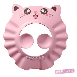 LuLiyLdJ Kids Shower Cap Kids - A Shower Cap for Worry-Free Hair Washing Child Protection Pink 1 Piece