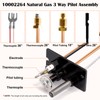 Hiorucet 10002264 Natural Gas 3 Way Pilot Assembly Kits for