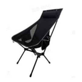 Overmont Portable High-Back Camping Chair - 440LBS Support Oversized Lightweight Folding Backpacking Chair for Adults - Compact with Detachable Pillow for Outdoor Travel Hiking Beach Fishing