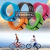 Etronic Security Multi-Purpose Self Coiling Cable Lock, 4-Feet x 5/16-Inch