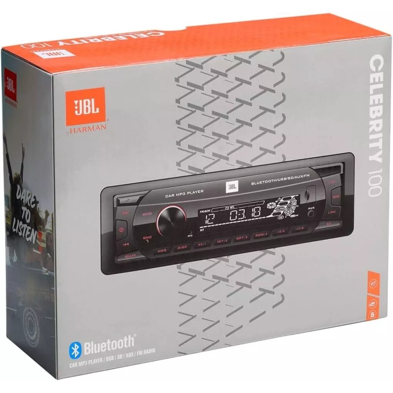 JBL Celebrity100 Single DIN In-Dash Bluetooth MP3 USB SD Digital
