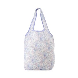 Afternoon Tea Living Eco Bag, Shopping Bag, HH98, Flower Compact Bag, L, blue