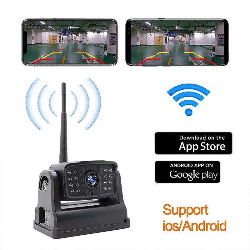 BEALIFE Wireless Backup Camera for Trucks Easy Install Waterproof RVS