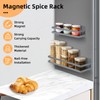 Uten Large Spice Rack for Refrigerator, 2 Pack Strong Magnetic