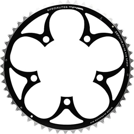 Spécialités TA Zephyr Compact 5-Arm 110pcd 9/10 Speed Chainring, Outer 50t, Black