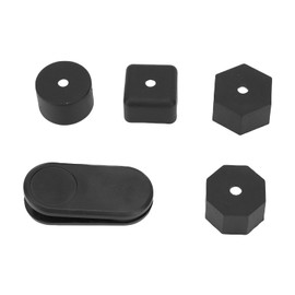 Asixxsix 4 Pcs Pool Cue Chalk Holder, Portable Pool Snooker Chalk Holder with Belt Clip, Professional Billiard Accessories, Billiards Chalk Tip Holder