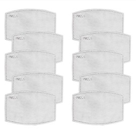 Safe+Mate by Case-Mate 5 Layer Replacement Filter for Cloth Face Mask (10 Pack) for Kids Ages 3-11 - Mask Filters 10 Pack for Kid (Ages 3-11) Masks - 10 Pack SM044512