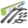 ASLAM Windshield Wipers All-Season Blade Type-M 26"+24",Multifunctional Adapters and Refills
