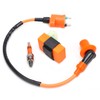 Ignition Coil Spark Plug CDI Box Kit Replacement for GY6