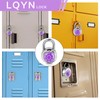 Combination Lock, LQYN Standard Dial Combination Lock, Pack of 1;
