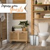 Autumn Alley Rustic Farmhouse Bathroom Trash Can and Toilet Brush