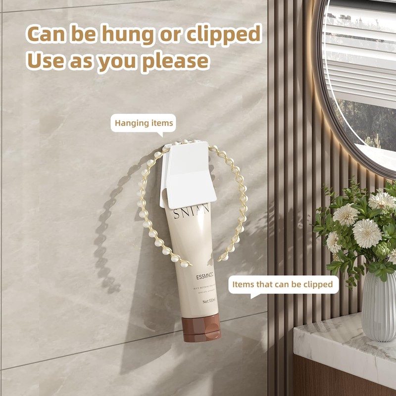 IOMDRWU 6 Pcs Large Self Adhesive Clips, Tapestry Hanger, Wall
