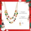 Madison Tyler Christmas Pendant Necklace Jewelry Set for Women |