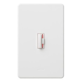 Lutron CN-600PHW-WH Ceana Single Pole 600W Preset Dimmer with Wallplate, White