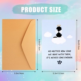 Gosknor Pet, Sympathy Card for Dogs, Sympathy Card for Losing a Pet, Sympathy Card for Dogs, Sympathy Card for Friends and Family, Dog Lovers