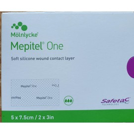 MEPITEL One 5x7,5 cm Silikon Netzverband 10 St