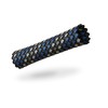 VIABLUE Sleeves, braid sleeve, blue, size medium, for cable diameter
