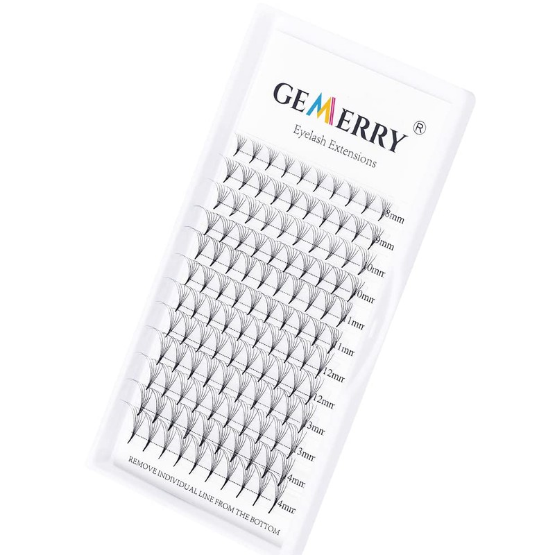 GEMERRY 6D Eyelash Extension Volume Eyelashes Ready Fan Eyelashes 0.07