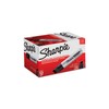 Sharpie Magnum Permanent Markers, XL Chisel Tip, Black, 12/Pack (44001A)