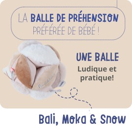 Noukie's - Grasping Ball Multicoloured - Bali, Moka & Snow