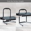 VIVO Ergonomic Height Adjustable Foot Rest Relief Platform, Elevated Stool