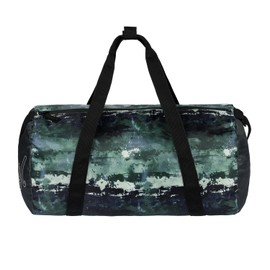 Baagl Sports Bag Kids Girls Boys Teenagers - Compact Foldable Travel Bag Hoop - Bag for Sports, Football, Ballet, School & Leisure, Swimming Bag, 22L, Forest, Sports