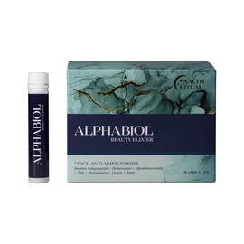 alphabiol alphabiol collagen + hyaluronic acid - luxury beauty drink I beautiful skin from the inside I high-quality ingredients I Made in Germany (28 drinking ampoules)
