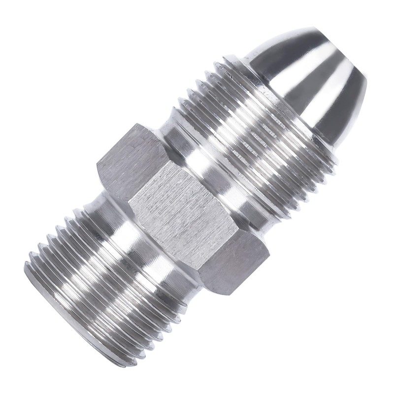 GRYVOZE Argon Adapter G5/8 Male to CGA580 Male, Nitrogen Adapter