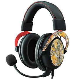 MightySkins Skin Compatible With Kingston HyperX Cloud II Gaming Headset - Mc2 Blaze | Protective, Durable, and Unique Vinyl Decal wrap cover | Easy To Apply, Remove | Made in the USA