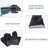 CHADWICK 1 Pair Sandblasting Cabinet Gloves 23.6",Blast Protection, with 2