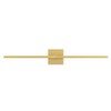 CCYCOL Gold Bathroom Vanity Light Fixtures - 30 inch Rotatable
