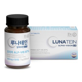 [Headquarters Genuine] Lunatain AlphaVision 2.5 American Lutein, 1 unit, 120 tablets / [본사 정품] 루나테인 AlphaVision 2.5 미국 루테인, 1개, 120정