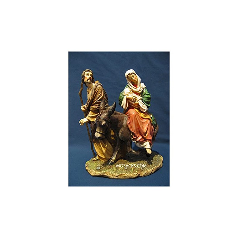 Joseph's Stdio by Roman, 9" H Flight into Egypt Life