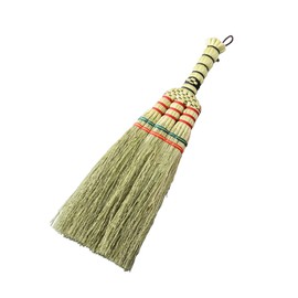 Nippon Clintec Hand Woven Mini Zashiki Broom, Width 4.9 x Depth 0.8 x Length 13.4 inches (10 x 2 x 34 cm)