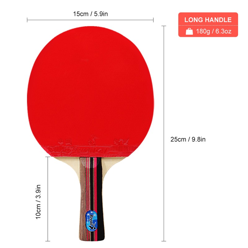 Ping Pong Paddles Quality Table Tennis Rackets 2 Ping Pong