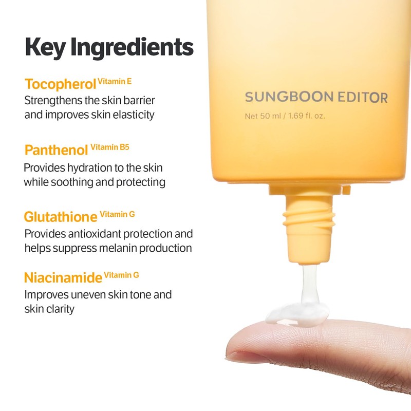 SUNGBOON EDITOR Daily Invisible Blurring Sunscreen with Broad Spectrum SPF
