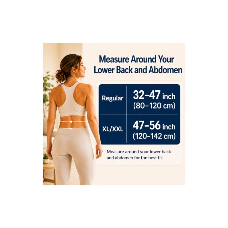 Lightweight Back Brace for Women and Men Lower Back Pain,