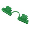 50Pcs Greenhouse Clamp PE Plastic 2 Head Plant Film Clamp