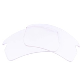UV CUT Replacement Lenses Compatible with Oakley Flak 2.0 oo9295 Sunglasses - Crafted in USA - Clear/Transparent Lens