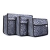 Periea Chelsy Handbag Organiser Insert (Silver Leopard, Medium)