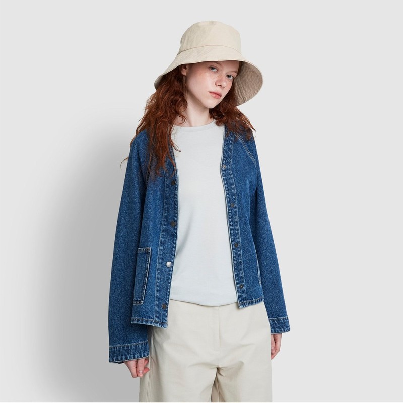 JAJU [JAJU] Strap Bucket Hat_Ivory