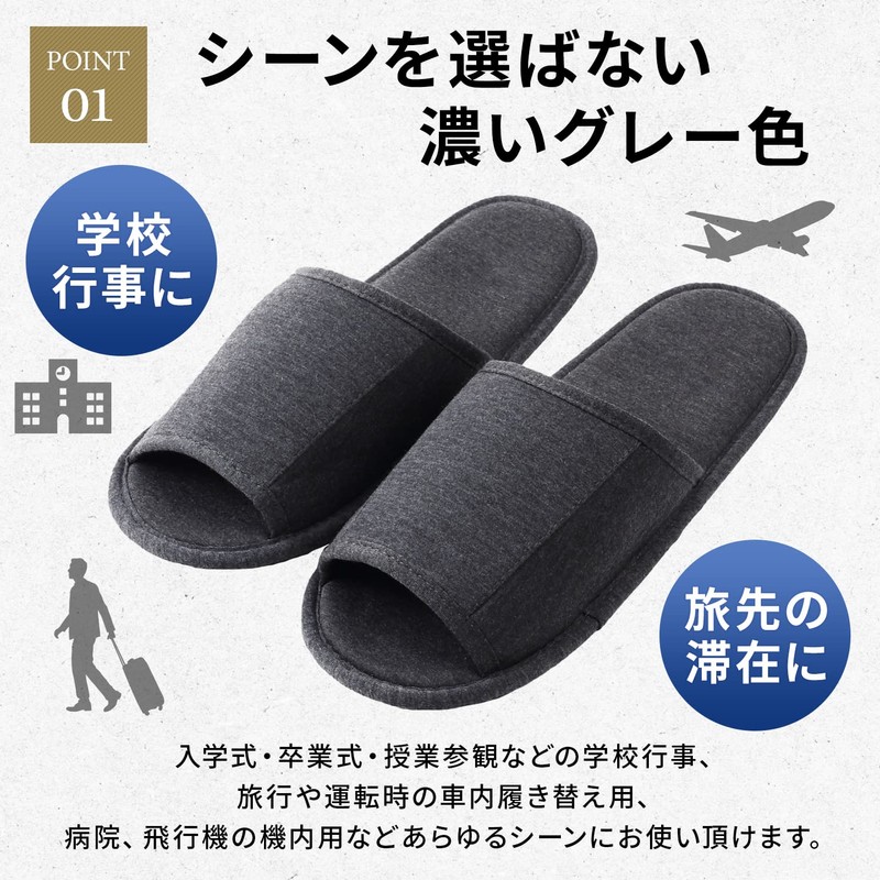 Eco Ride World Portable Slippers, Bifold Large, Storage Pouch Included,