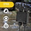Junction Box Waterproof IP68, Cable Connector Waterproof, 4-Way Underground Cable
