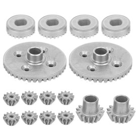 VGEBY RC Differential Gears, 16Pcs Metal 1:18 Scale Remote Control Crawler Car Differential Gears RC Upgrade Spare Part Accessory Fit for WLtoys 1/18 A959 A949 RC Car A959 Differential