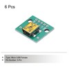 sourcing map 6 Pcs MINI USB to DIP Female 5pin