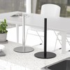 Silver Paper Towel Holder Countertop, Free-Standing Kitchen Roll Holder, Stainless